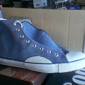 New Men's Converse L398 hitop blue MADEINUSA